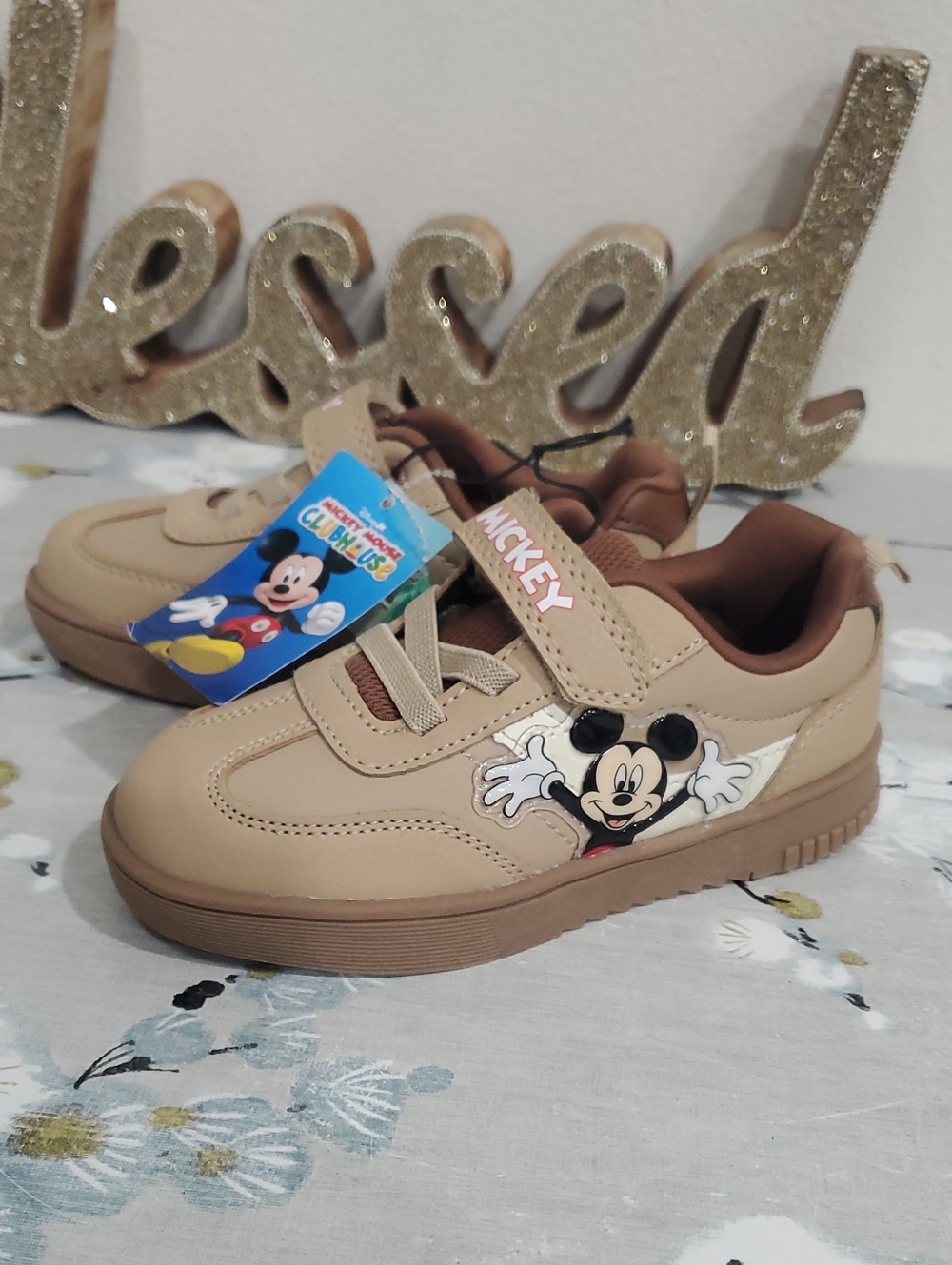 NWT Disney Mickey Mouse Clubhouse Toddler Court Sneakers Size 11